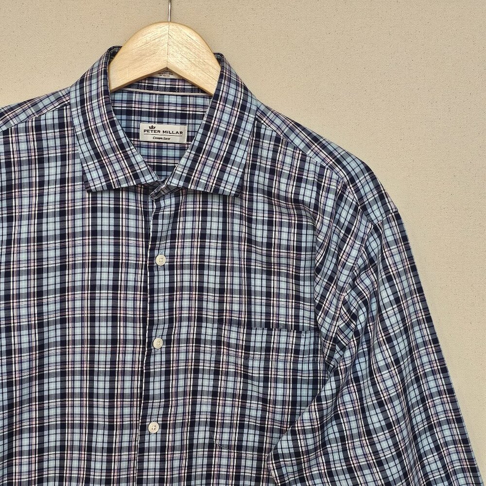 Peter Millar Crown Ease Button Down Xl - image 1